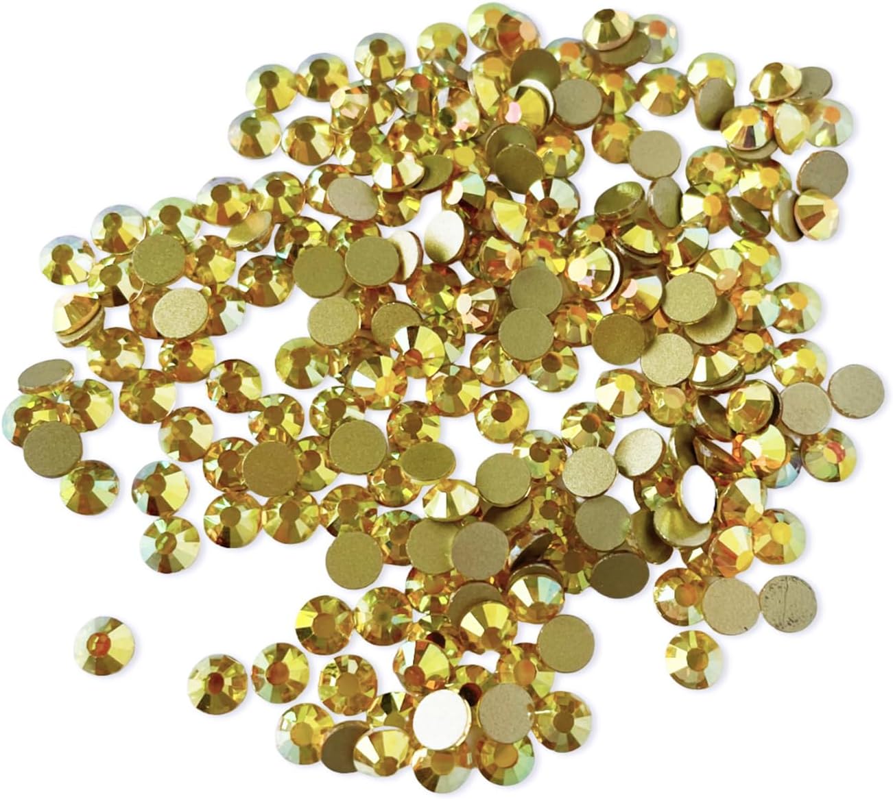 Nail crystals for nail art decoration